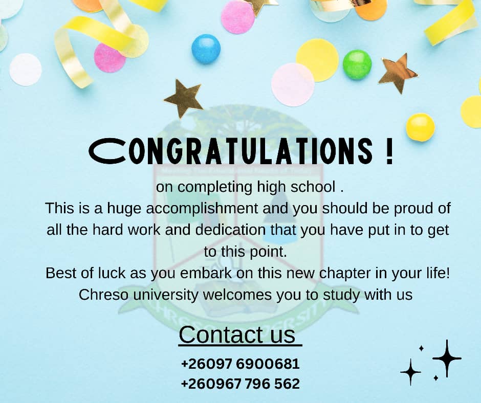 Congrats School leavers!