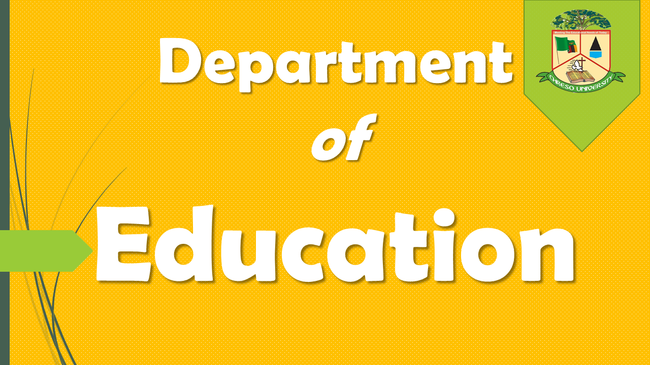 Department of Education