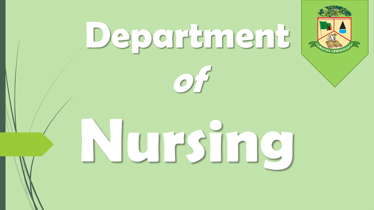 Department of Nursing